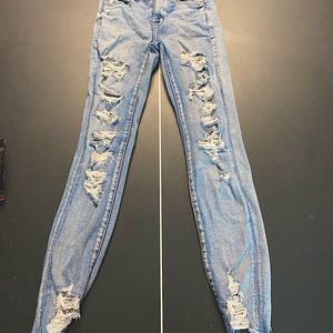American Eagle Ripped Jeggings